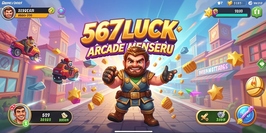 Tampilan gameplay seru dari 567LUCK dengan tantangan menarik.
