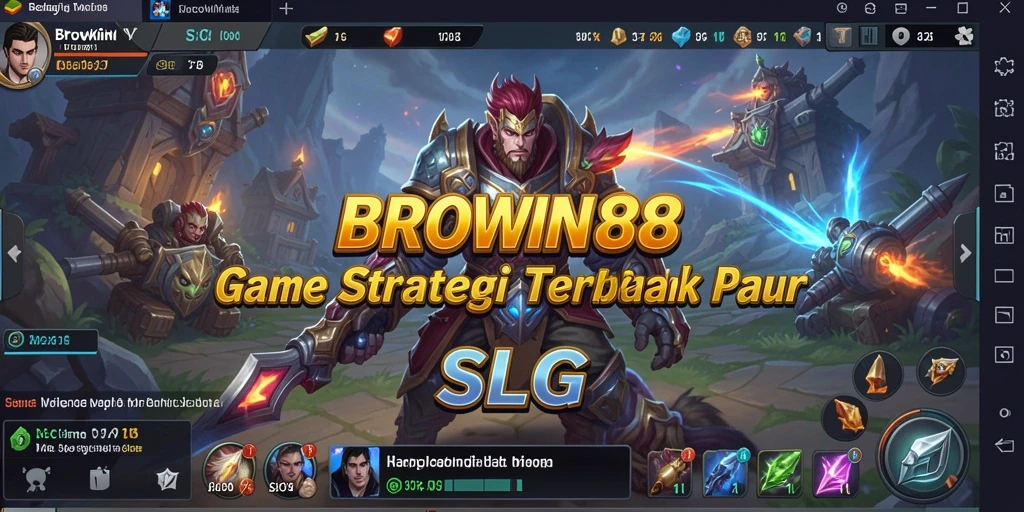 Tampilan gameplay seru BROWIN88 yang penuh strategi.