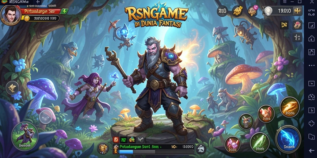 Tampilan menawan dari gameplay petualangan RSNGAME yang mengasyikkan.